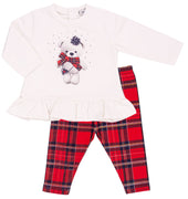 Baby Girl Tartan Legging Set